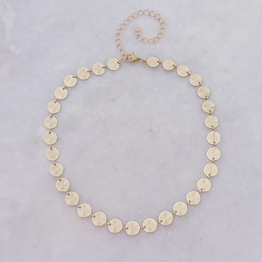 Conch Coins Necklace