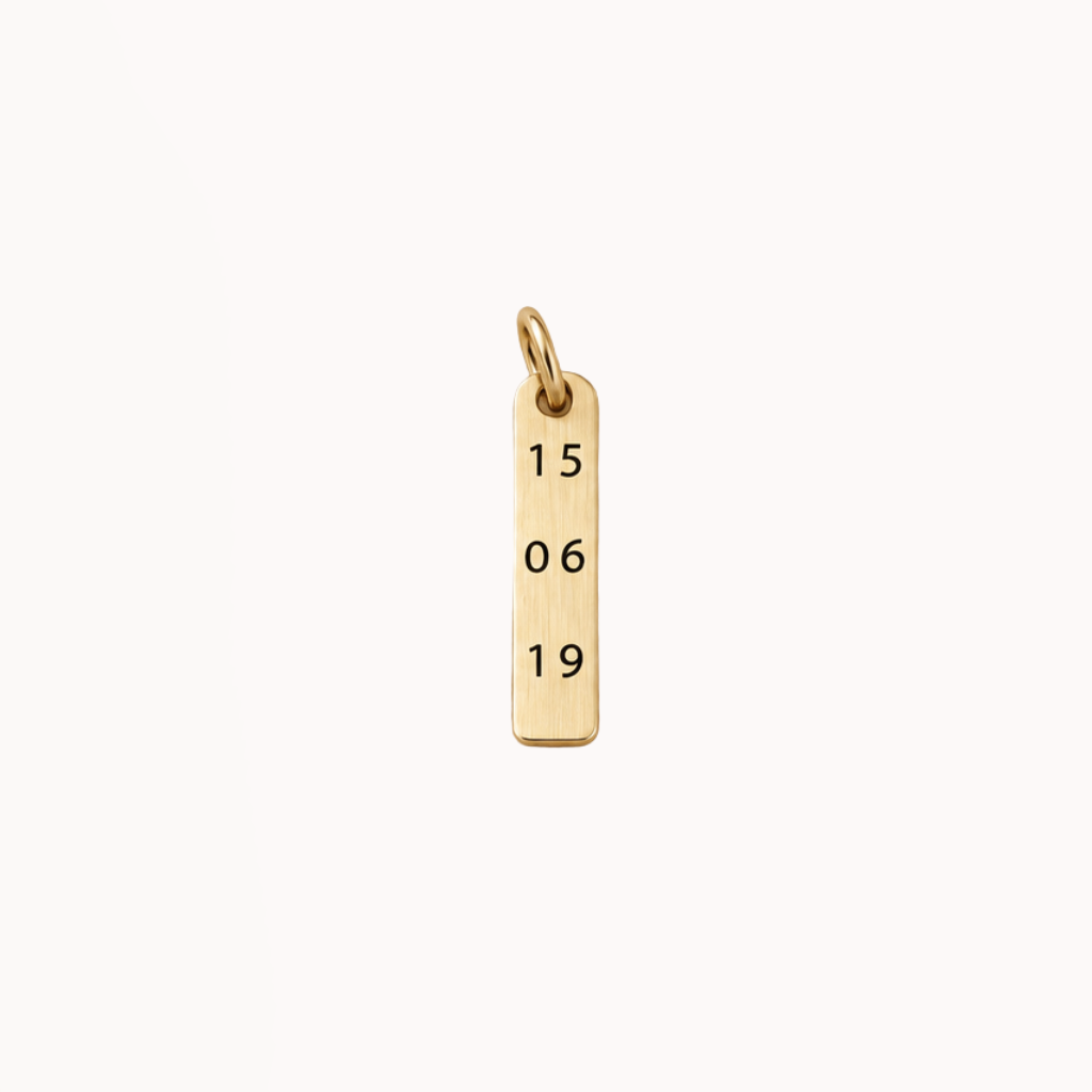 Little Tag - Engraved Charm