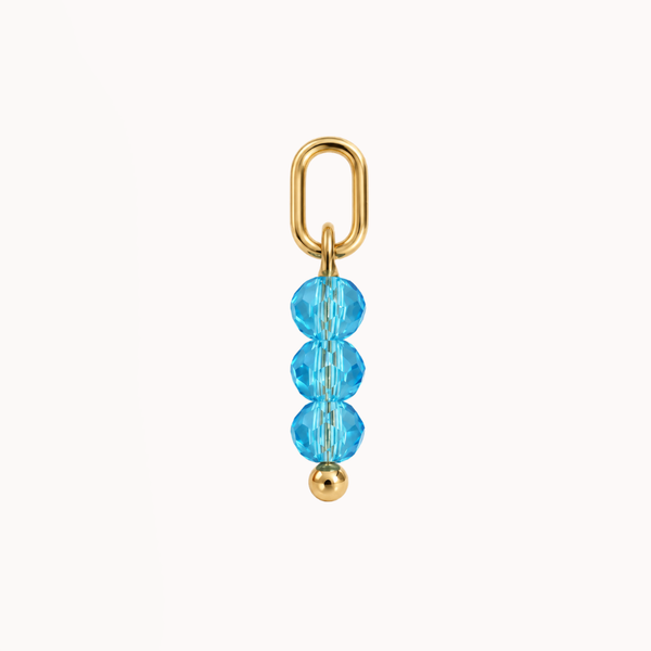 Turquoise Beads - Charm