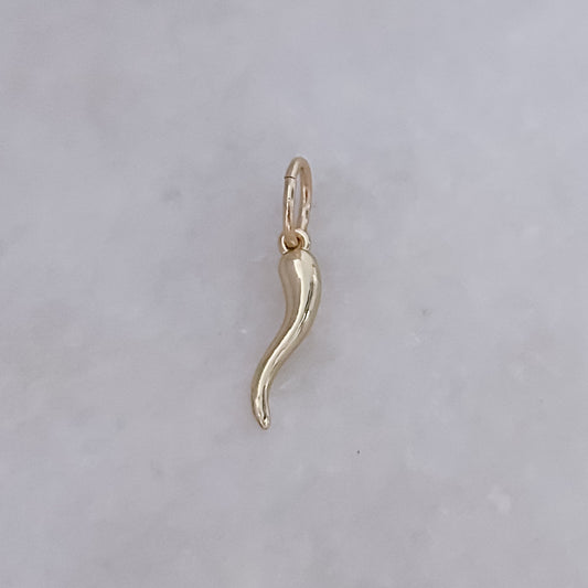 Gold Cornicello - Charm