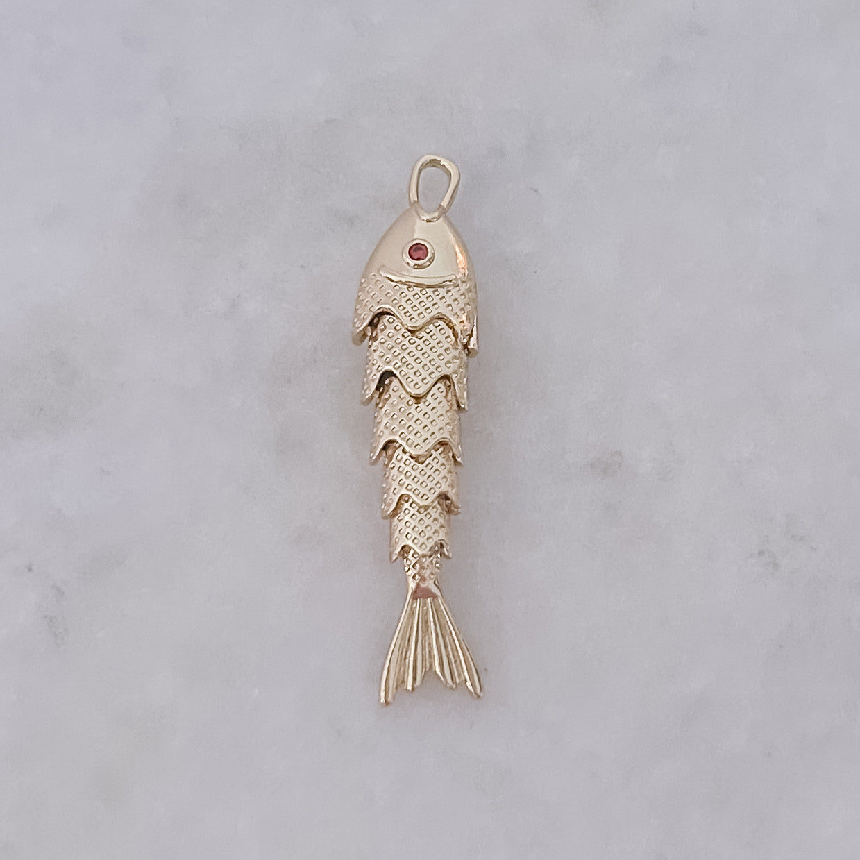 Brown Eyed Fish - Charm