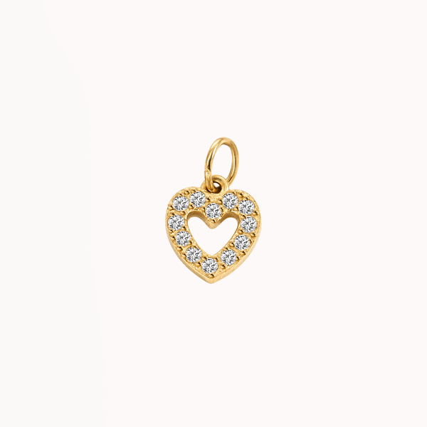 Little Sparkle Heart - Charm