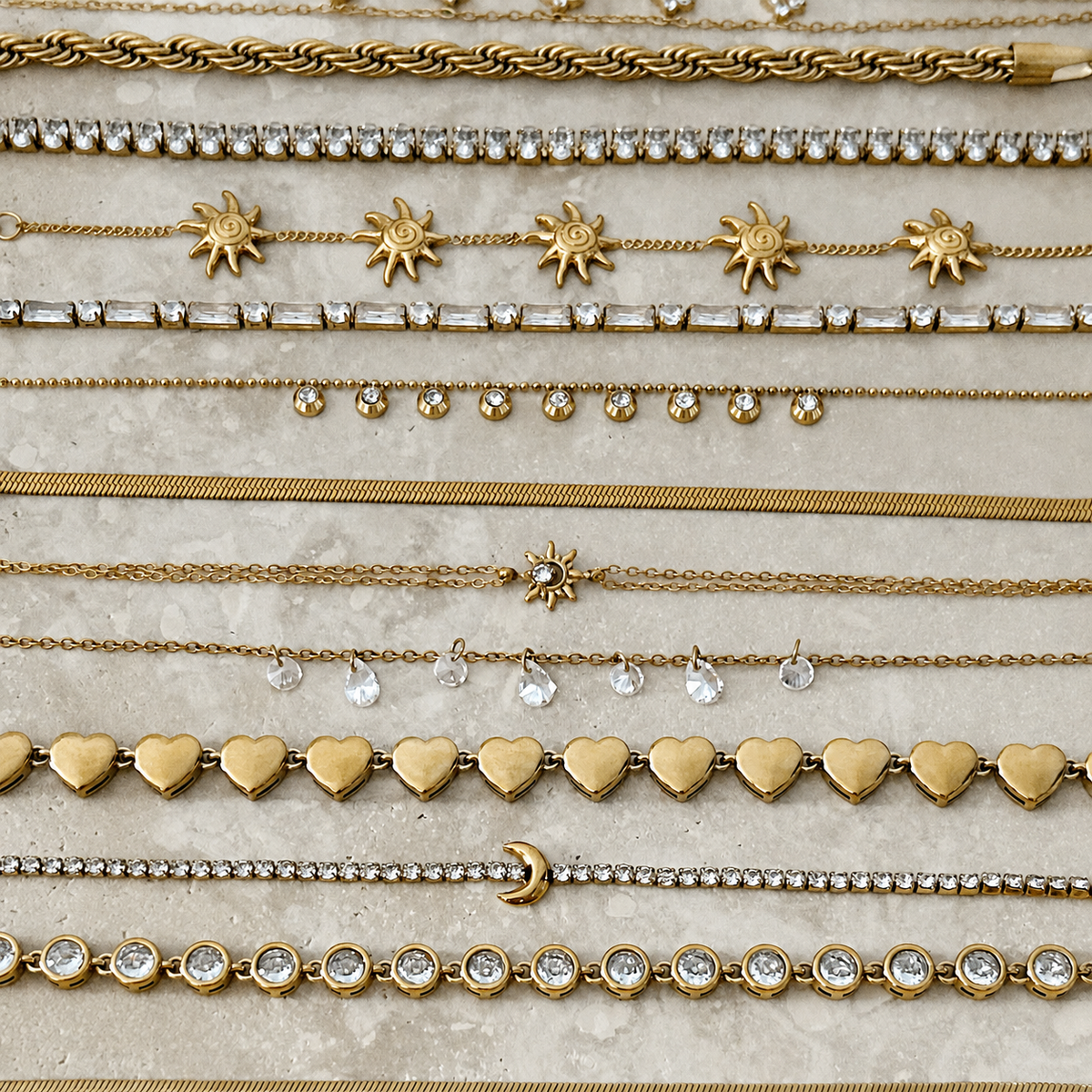 Lots of Hearts Bracelet