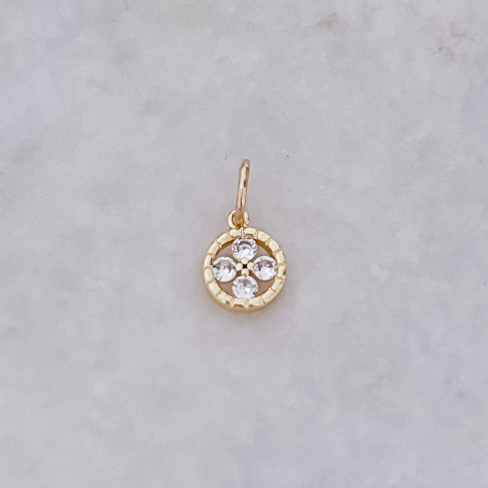 Monogram Clover - Charm