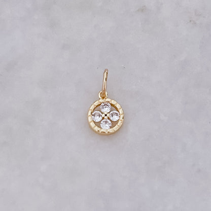 Monogram Clover - Charm