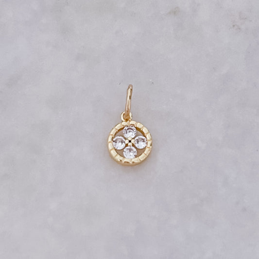 Monogram Clover - Charm
