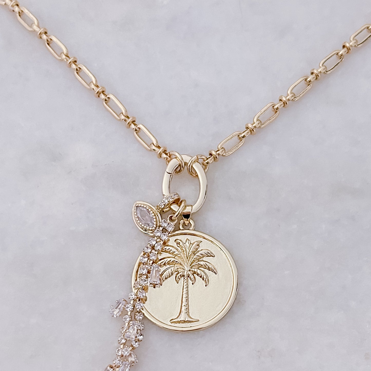 Palm Glow Necklace