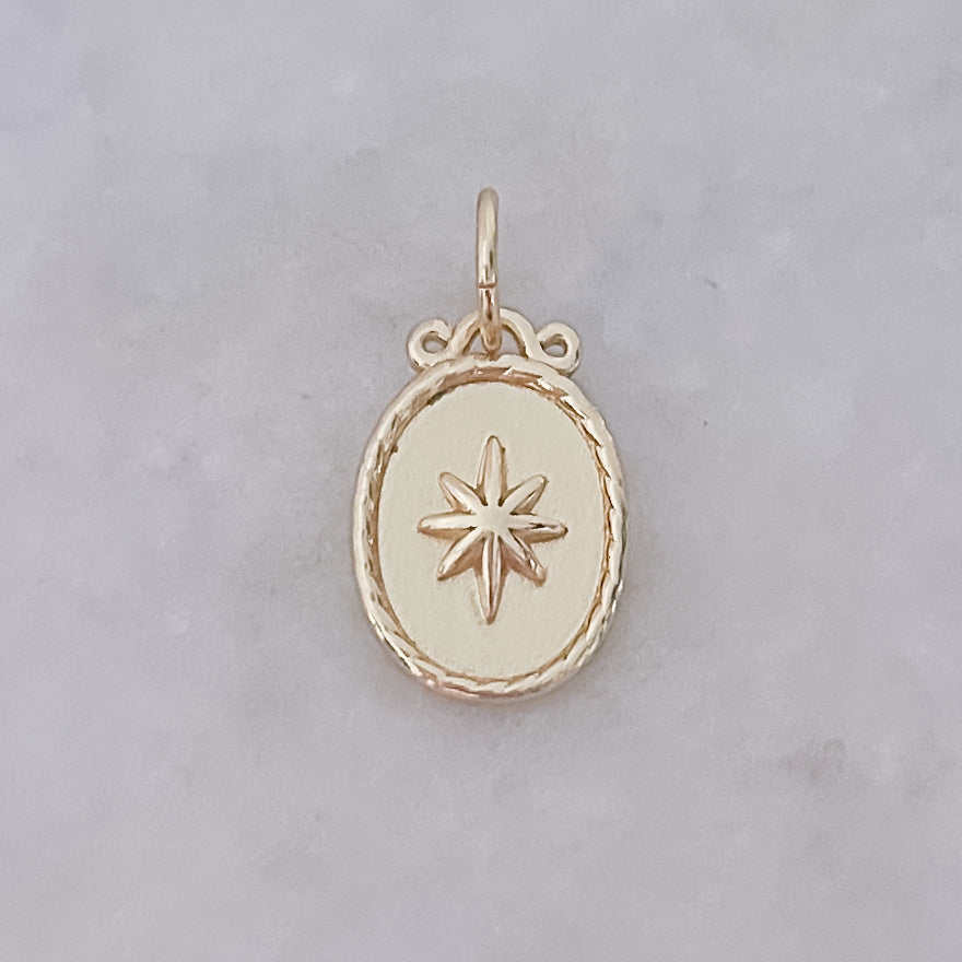 Oval Starburst - Charm