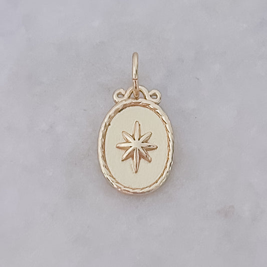 Oval Starburst - Charm