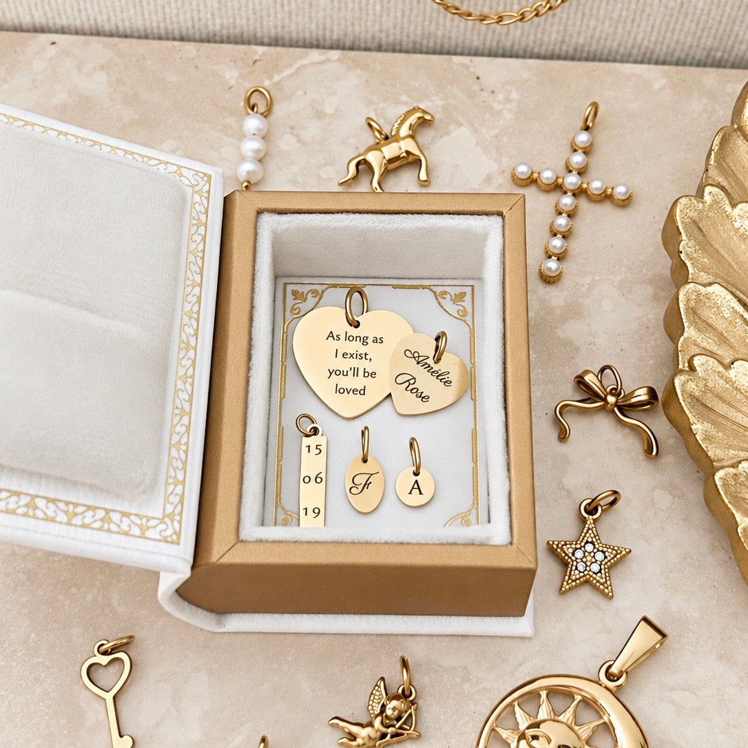 Little Tag - Engraved Charm