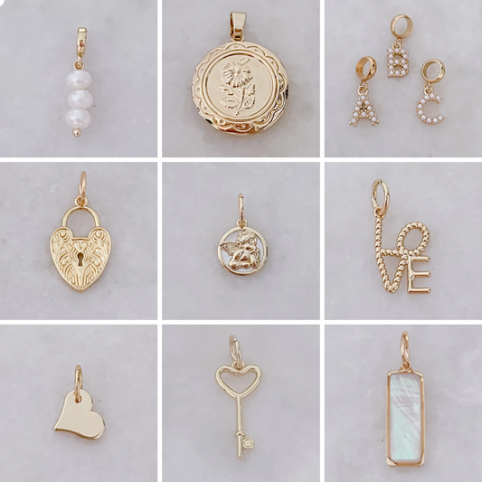 Pearl Romance - Charm Set
