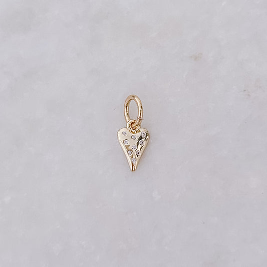 Little Amor Heart  - Charm