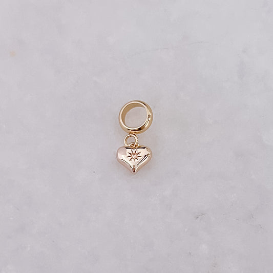 Little Glowing Heart Charm