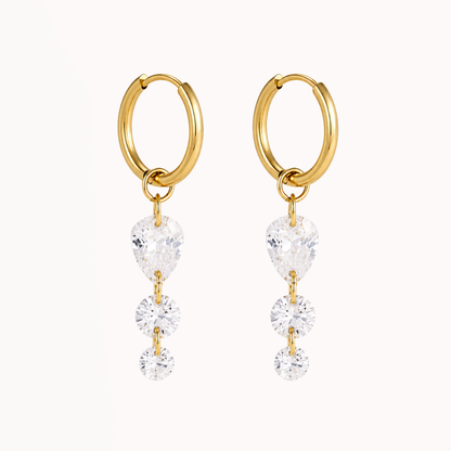 Triple Dianty Hoops