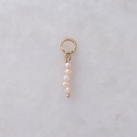 Peach Pearl Charm