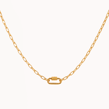 Yumi - Lock Necklace