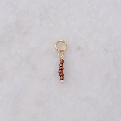 Brown Beads Charm