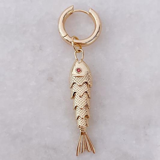 Brown Eyed Fish - Basic Bold Hoop