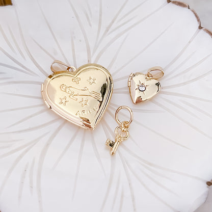 Heart Locket Horoscoop Charm