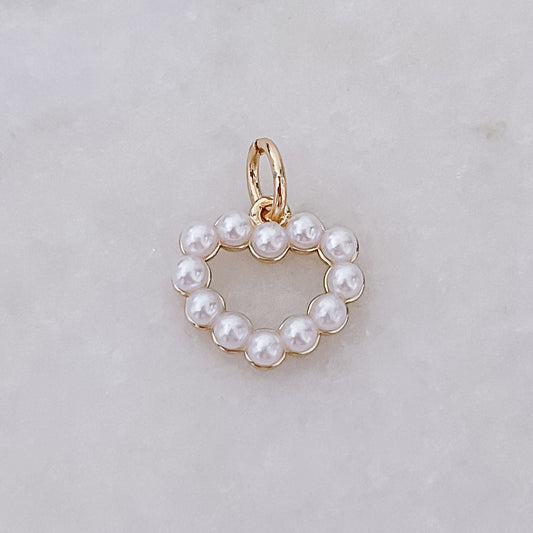 Pearl Heart - Charm