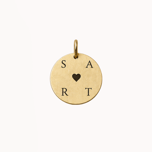 Big Coin - Engraved Charm