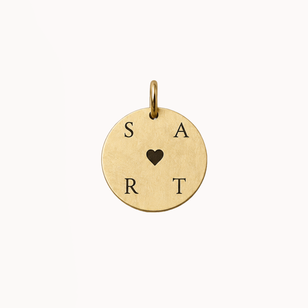 Big Coin - Engraved Charm