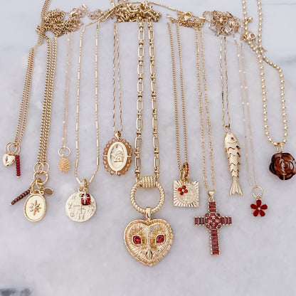 Oval Angel - Charm