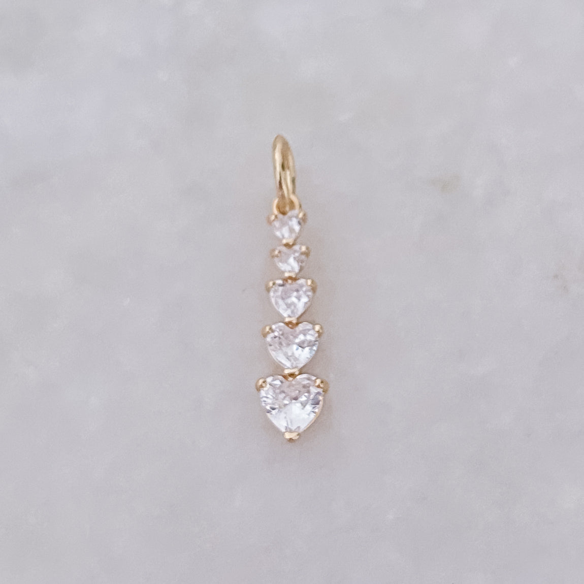 Stack of Hearts - Charm