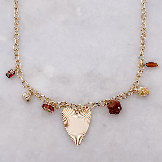 Autumn Feelings - Charm Necklace