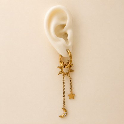 Statement Galaxy Hoops