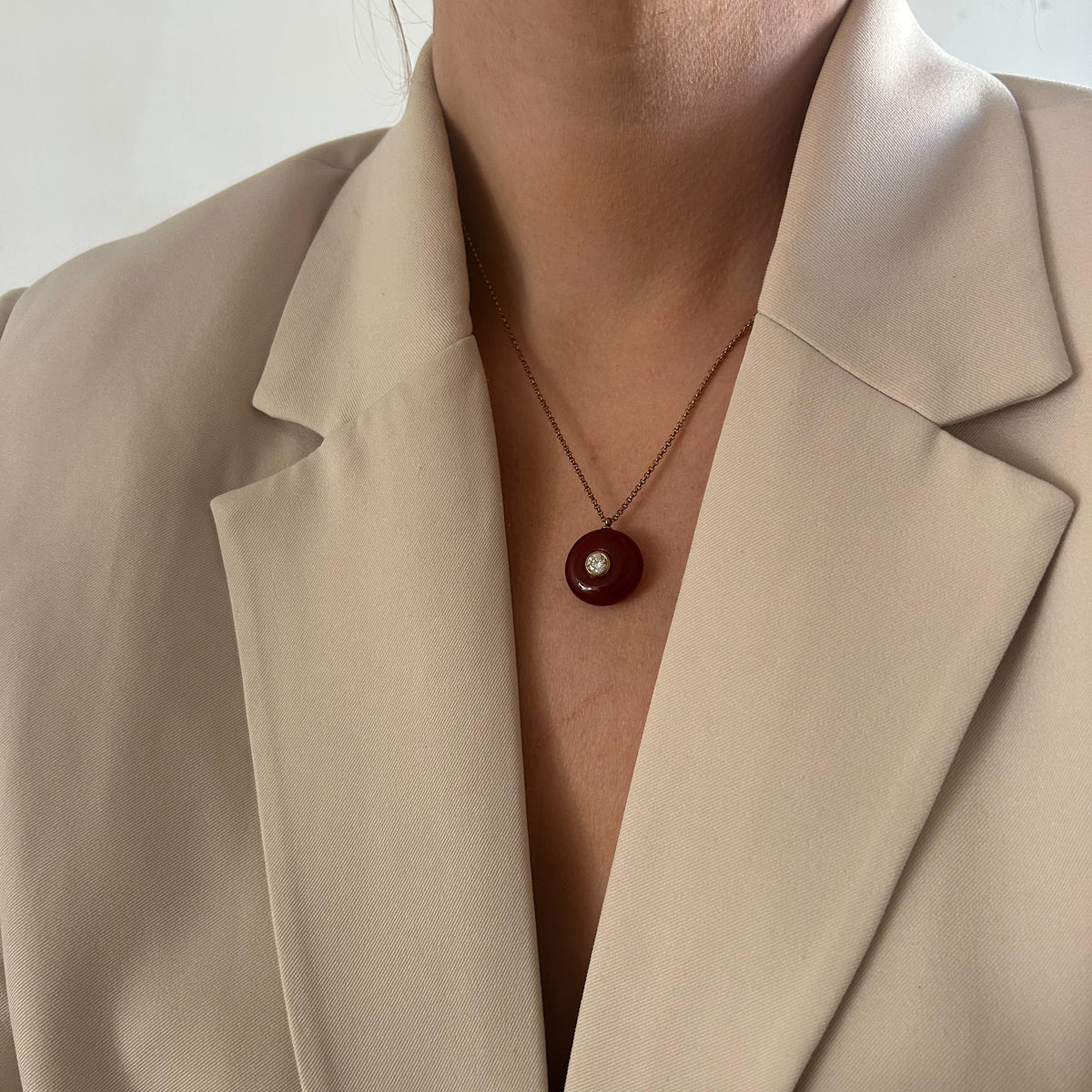 Ruby Glow Necklace