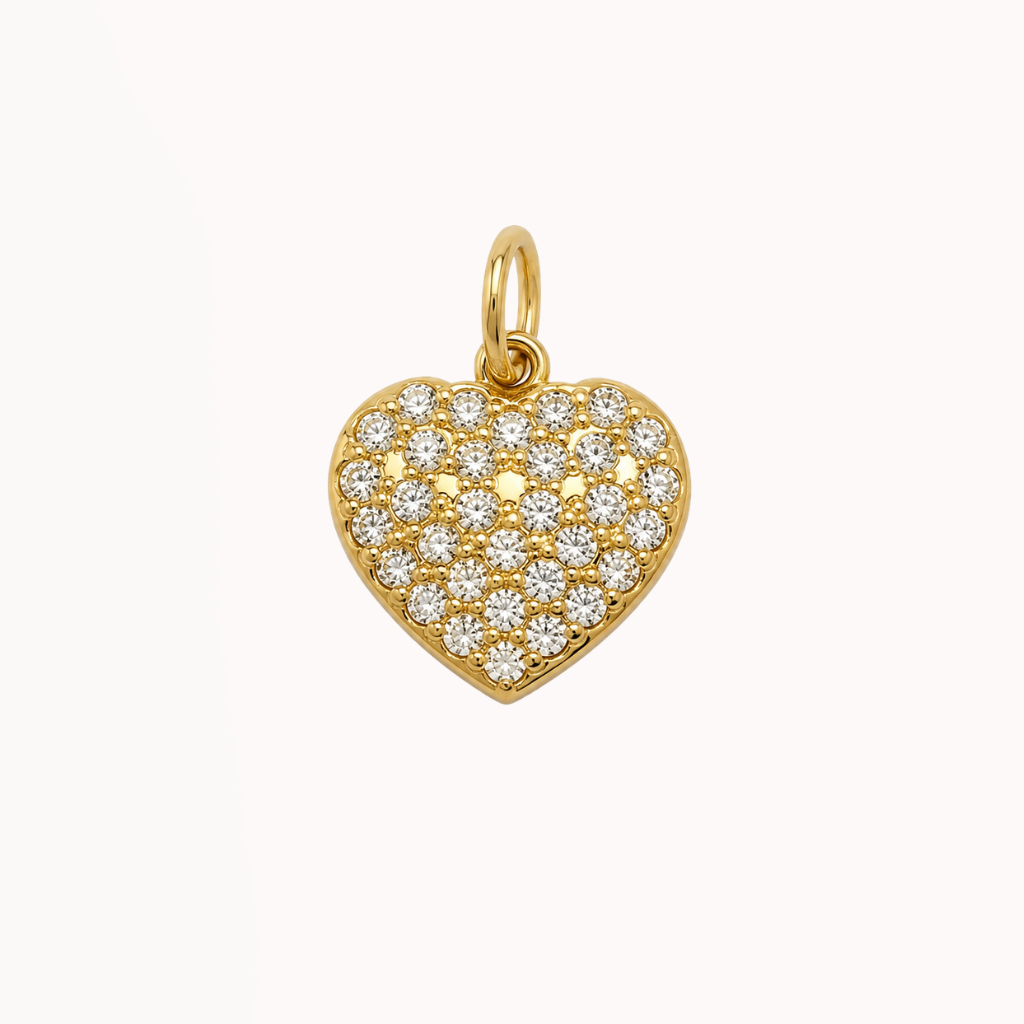 Sparkle Heart - Charm