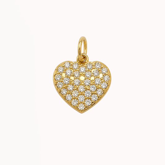 Sparkle Heart - Charm