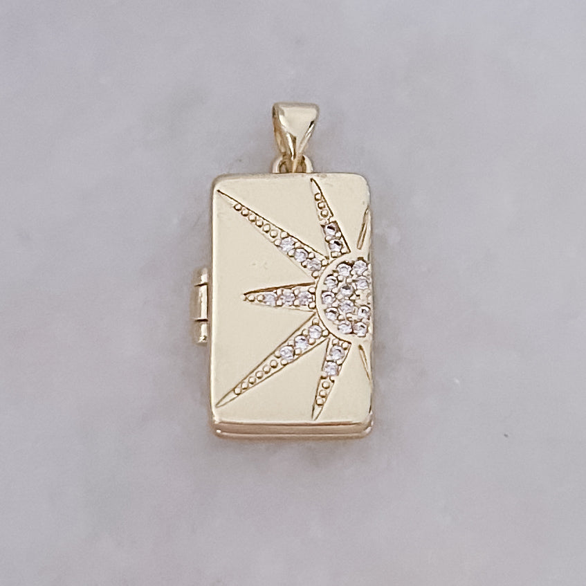 Sun Locket - Charm