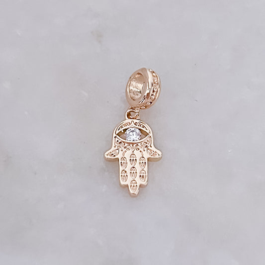 Hamsa Eye Charm