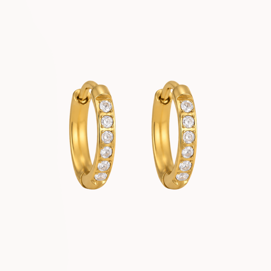 Classic Sparkle Hoops