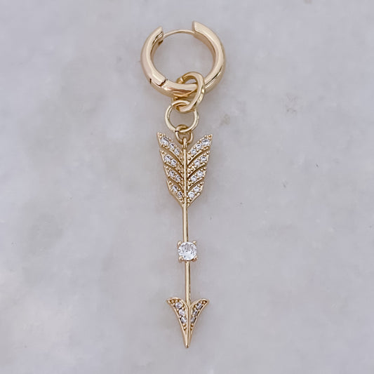 Bold Arrow Hoop