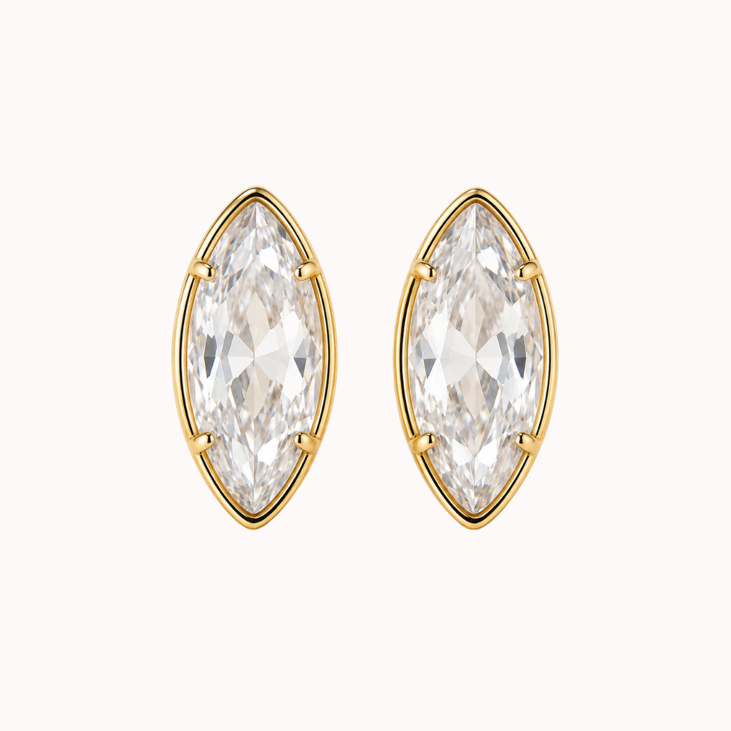 Bold Diamond Oval Pins