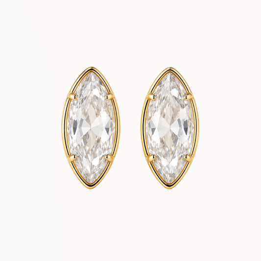 Bold Diamond Oval Pins