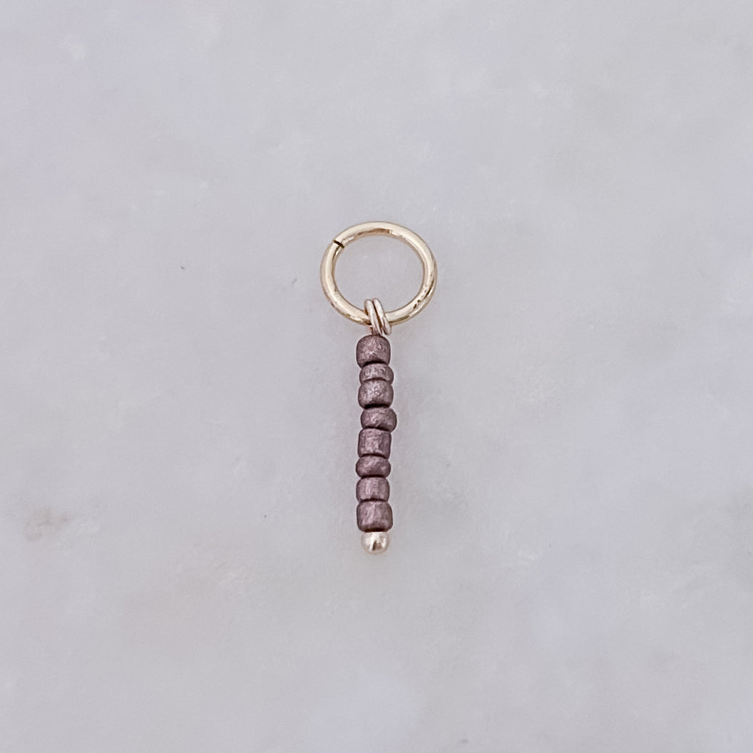 Brown Stack Beads - Charm