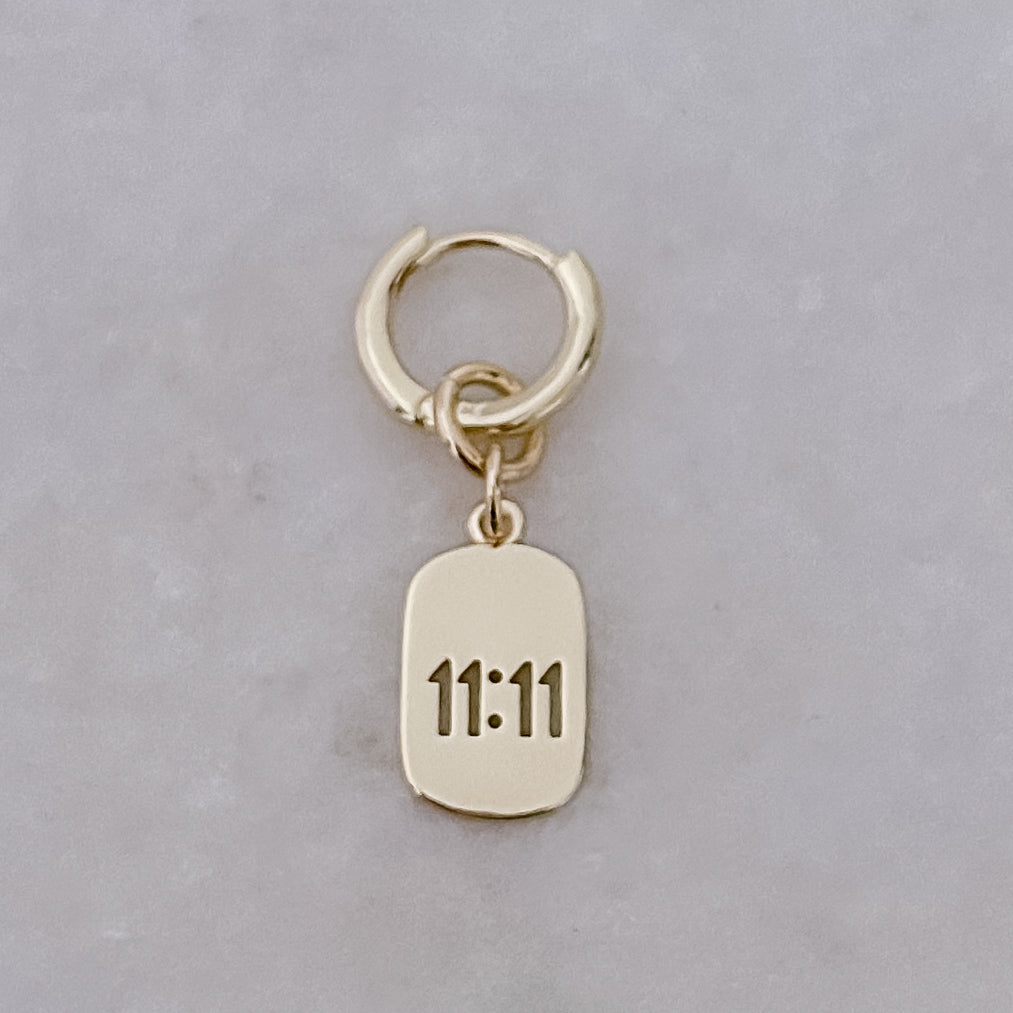 11:11 Angelnumber Hoop