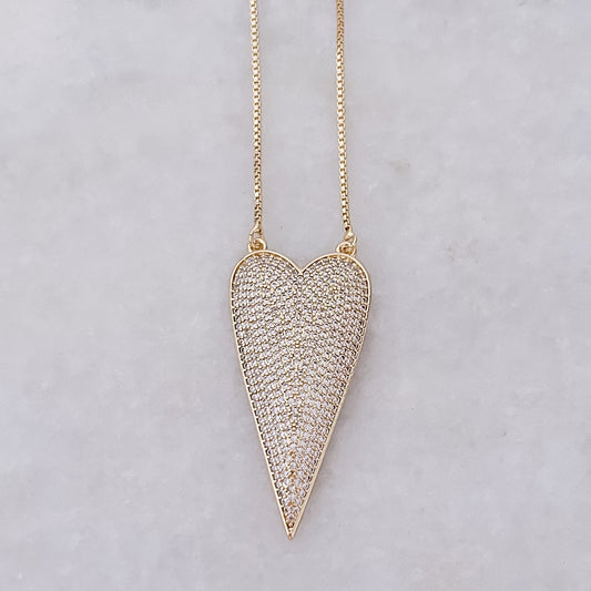 Sparkle Heart Necklace