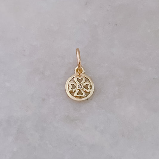 Clover Coin - Charm