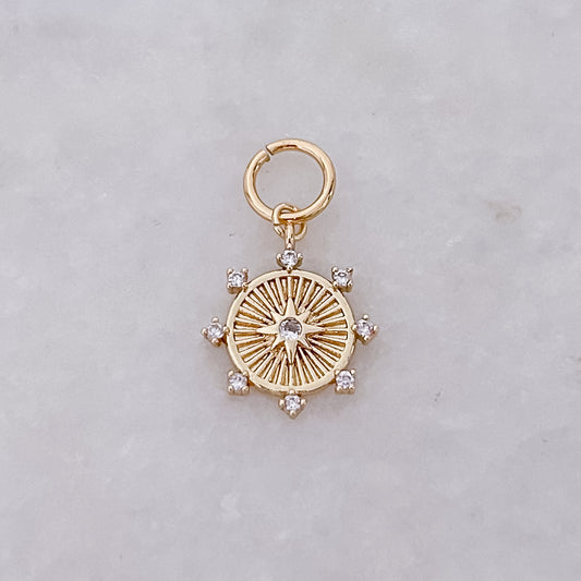 Starburst Coin - Charm