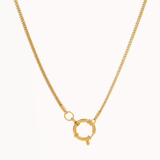 Silky Snake - Lock Necklace