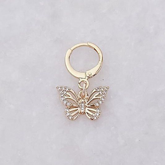 Belle Butterfly Tiny Hoop