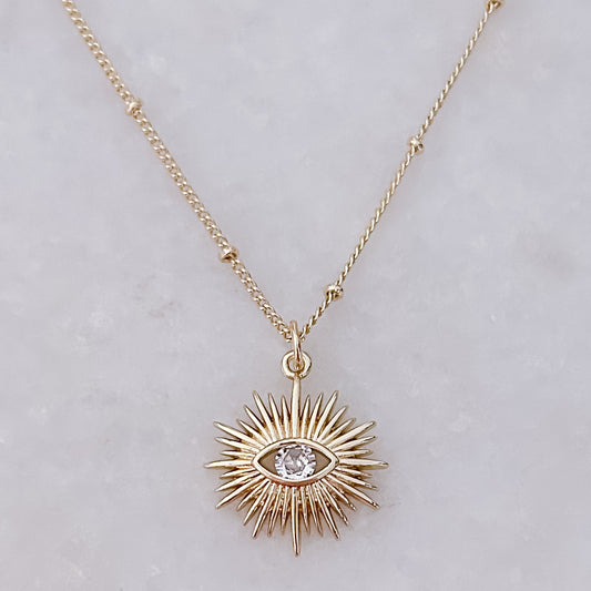 Evil Eye Dots Necklace