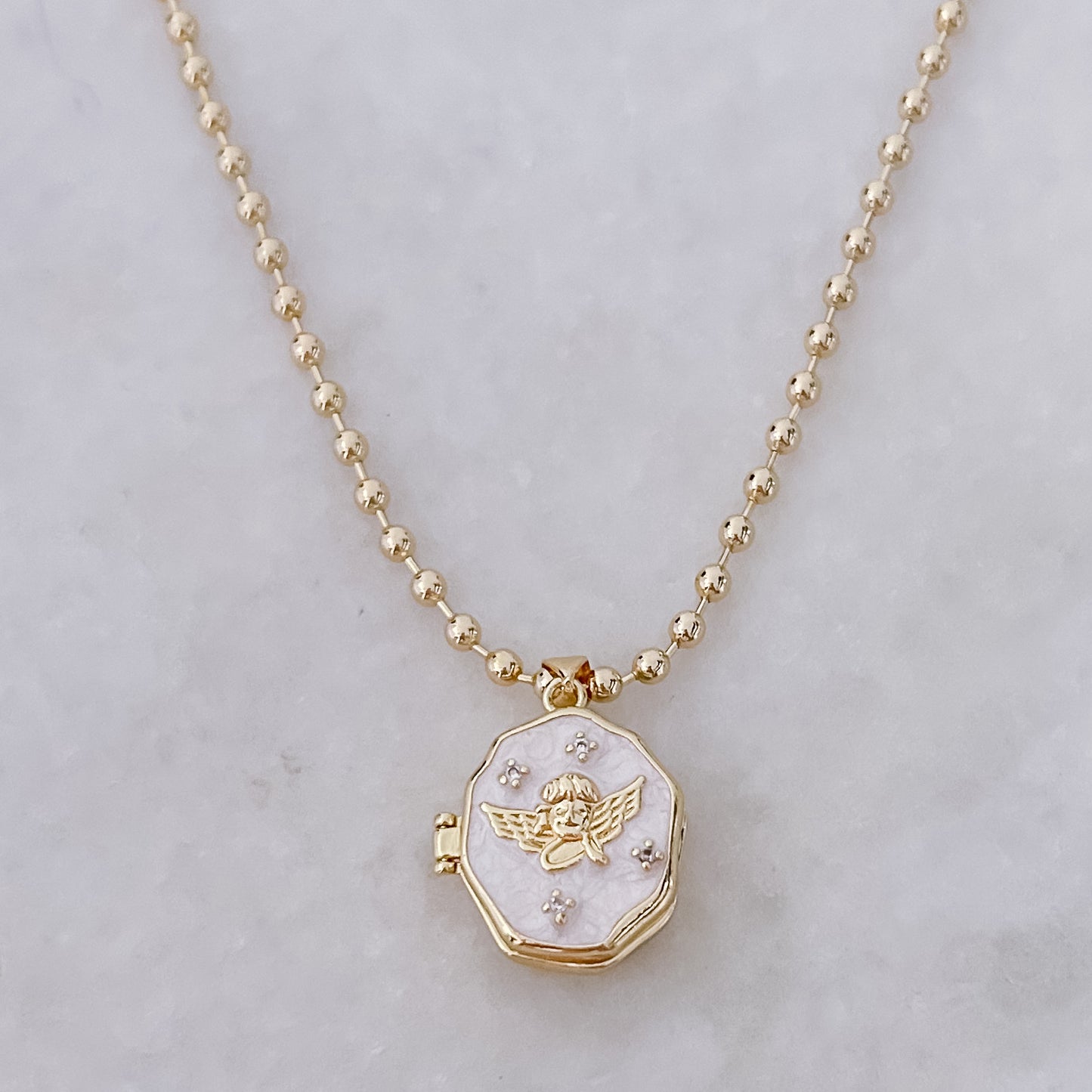 Angel Locket Necklace