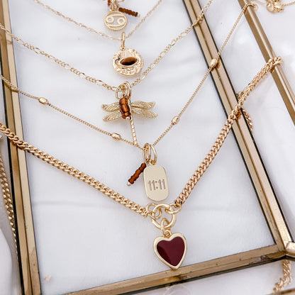 Brown 11:11 Necklace